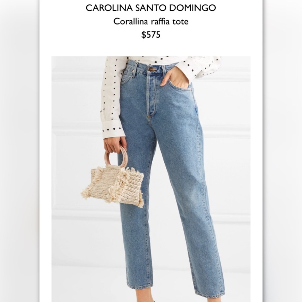 SOLD❗️NWT Carolina Santo Domingo Corallina Bag - Picture 6 of 8